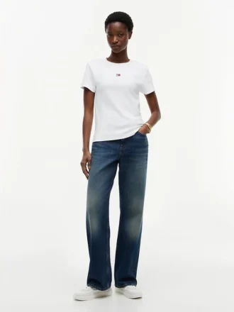 T-shirt Favorite con mini logo bandiera