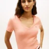 T-shirt Favorite con scollo a V