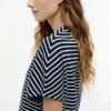 T-shirt girocollo con maniche a pipistrello T-shirt girocollo con maniche a pipistrello