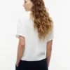 T-shirt girocollo con maniche a pipistrello T-shirt girocollo con maniche a pipistrello