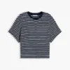 T-shirt girocollo con maniche a pipistrello T-shirt girocollo con maniche a pipistrello