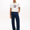 T-shirt Hilfiger con bandiera nautica T-shirt Hilfiger con bandiera nautica