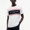 T-shirt Hilfiger con logo a righe