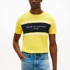 T-shirt Hilfiger con logo a righe T-shirt Hilfiger con logo a righe