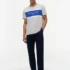 T-shirt Hilfiger con logo a righe