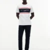 T-shirt Hilfiger con logo a righe