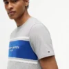 T-shirt Hilfiger con logo a righe