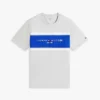 T-shirt Hilfiger con logo a righe