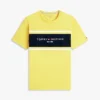 T-shirt Hilfiger con logo a righe T-shirt Hilfiger con logo a righe