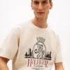 T-shirt Hilfiger con stampa Crest T-shirt Hilfiger con stampa Crest