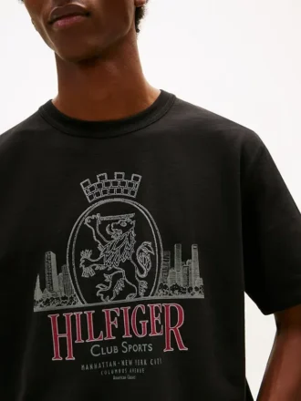 T-shirt Hilfiger con stampa Crest