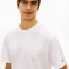 T-shirt in cotone e lino New York Label
