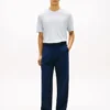T-shirt in cotone e lino New York Label T-shirt in cotone e lino New York Label