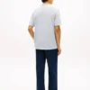 T-shirt in cotone e lino New York Label T-shirt in cotone e lino New York Label