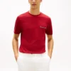 T-shirt in piqué con taschino a righe T-shirt in piqué con taschino a righe