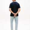 T-shirt in piqué con taschino a righe T-shirt in piqué con taschino a righe