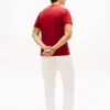 T-shirt in piqué con taschino a righe T-shirt in piqué con taschino a righe