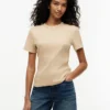 T-shirt leggera a costine T-shirt leggera a costine