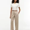 T-shirt leggera a costine T-shirt leggera a costine