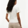 T-shirt leggera a costine T-shirt leggera a costine