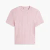 T-shirt leggera a costine T-shirt leggera a costine