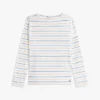 T-shirt leggera con scollo a barchetta T-shirt leggera con scollo a barchetta