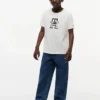 T-shirt monogramma multicolore per bambini T-shirt monogramma multicolore per bambini