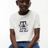 T-shirt monogramma multicolore per bambini T-shirt monogramma multicolore per bambini