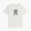 T-shirt monogramma multicolore per bambini T-shirt monogramma multicolore per bambini
