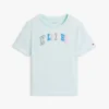 T-shirt multicolore con logo Hilfiger per bambini T-shirt multicolore con logo Hilfiger per bambini