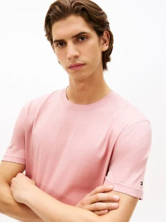 T-shirt New York Label in cotone mercerizzato