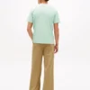 T-shirt New York Label in cotone mercerizzato T-shirt New York Label in cotone mercerizzato