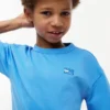 T-shirt per bambini con logo bandiera tono su tono T-shirt per bambini con logo bandiera tono su tono