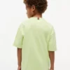T-shirt per bambini con logo bandiera tono su tono T-shirt per bambini con logo bandiera tono su tono