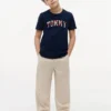 T-shirt per bambini con logo Tommy floreale T-shirt per bambini con logo Tommy floreale