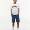 T-shirt per bambini con logo Tommy floreale T-shirt per bambini con logo Tommy floreale