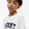 T-shirt per bambini con logo Tommy floreale T-shirt per bambini con logo Tommy floreale