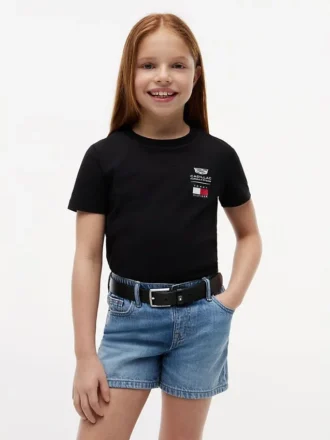T-shirt per bambini con logo Tommy x Cadillac F1® Team