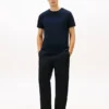 T-shirt pesante con logo tono su tono T-shirt pesante con logo tono su tono