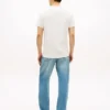 T-shirt pesante con logo tono su tono T-shirt pesante con logo tono su tono