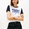 T-shirt Ringer con logo Tommy Varsity T-shirt Ringer con logo Tommy Varsity