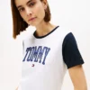 T-shirt Ringer con logo Tommy Varsity T-shirt Ringer con logo Tommy Varsity
