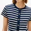 T-shirt slim fit con bottoni T-shirt slim fit con bottoni