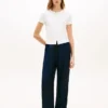 T-shirt slim fit con bottoni T-shirt slim fit con bottoni