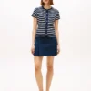T-shirt slim fit con bottoni T-shirt slim fit con bottoni