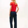 T-shirt slim fit con bottoni T-shirt slim fit con bottoni