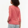 T-shirt slim fit con scollo a barchetta T-shirt slim fit con scollo a barchetta