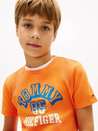 T-shirt Tommy Arch Logo per bambini