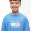 T-shirt Tommy con logo graffiti per bambini T-shirt Tommy con logo graffiti per bambini