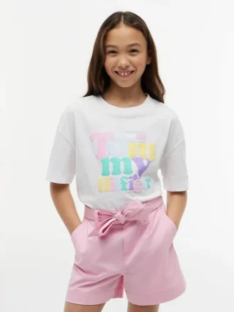 T-shirt Tommy con stampa a palloncini per bambini